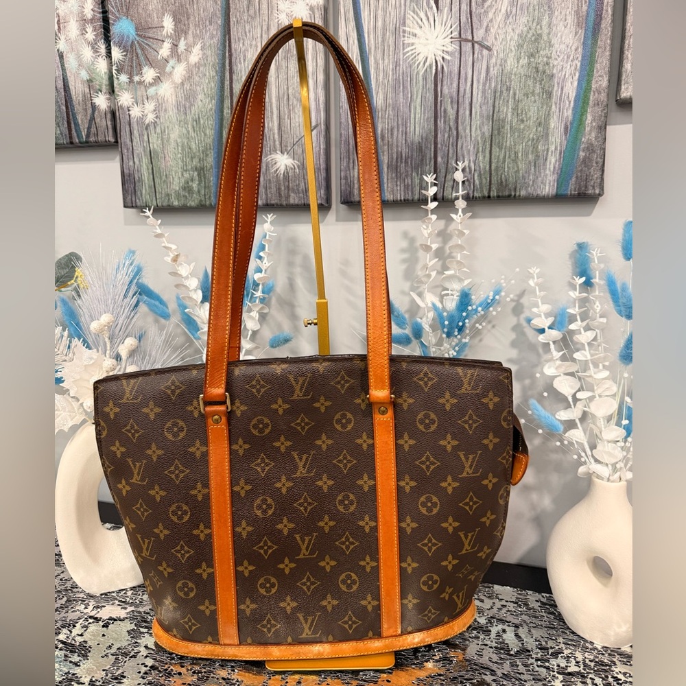 Louis Vuitton Brown Monogram Tote Bag